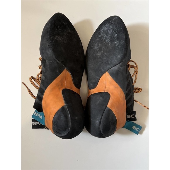 Scarpa Womens Rock Climbing Shoes Size 37.5 US 6.5 (*fits like a VERY snug US 6) - Picture 10 of 13